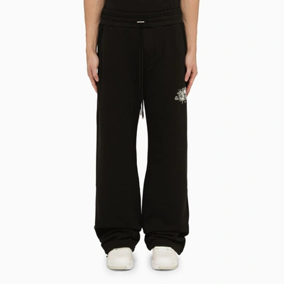 Amiri Logoed Jogging Trousers In Black