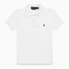 Polo Ralph Lauren Slim Fit Cotton Mesh Polo Shirt In White