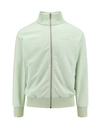 Palm Angels Logo-embroidered Zip-up Sweatshirt