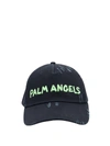 PALM ANGELS USED EFFECT COTTON HAT