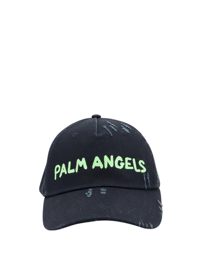 Palm Angels Hat In Black