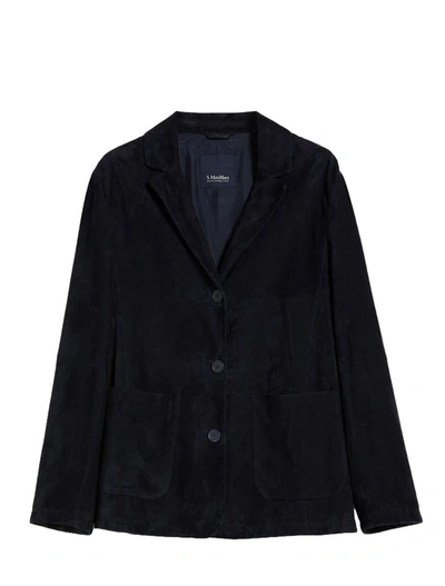 's Max Mara S Max Mara Jackets In Blu Marino