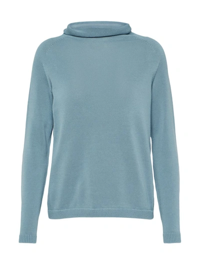 's Max Mara Re Cotton Jumper In Clear Blue