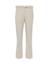 's Max Mara High Waist Straight Leg Trousers In Beige