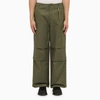DARKPARK MILITARY GREEN VINCE CARGO TROUSERS