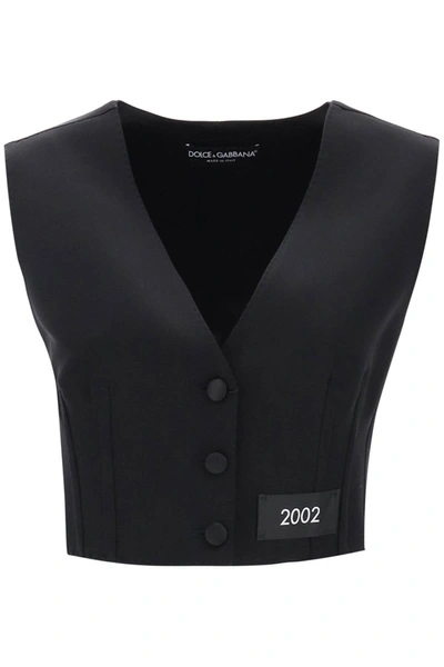 DOLCE & GABBANA DOLCE & GABBANA RE-EDITION TAILORING WAISTCOAT WOMEN