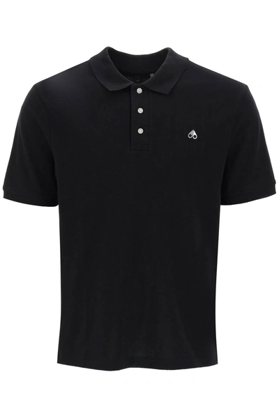 MOOSE KNUCKLES MOOSE KNUCKLES RELAXED FIT POLO SHIRT MEN