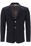 THOM BROWNE THOM BROWNE FIT 1 SINGLE-BREASTED 4-BAR WOOL BLAZER MEN