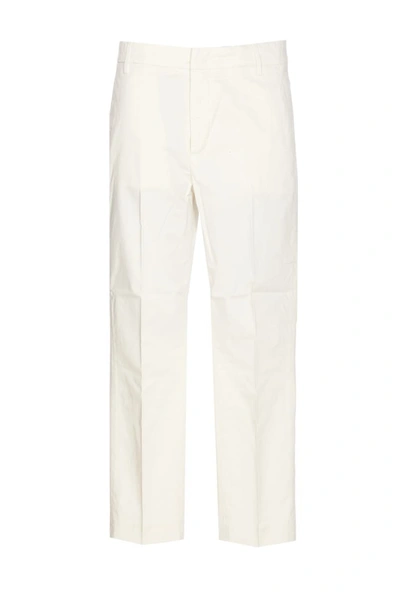 Dondup Trousers In White