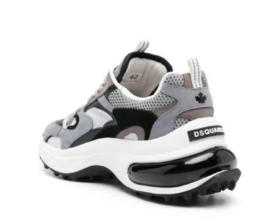 Dsquared2 Sneakers In Denim/nero/grigio