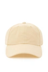 TOTÊME TOTEME BASEBALL CAP WITH EMBROIDERY WOMEN