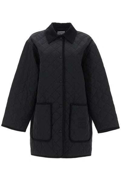 TOTÊME TOTEME QUILTED BARN JACKET WOMEN