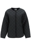 TOTÊME TOTEME QUILTED BOXY JACKET WOMEN