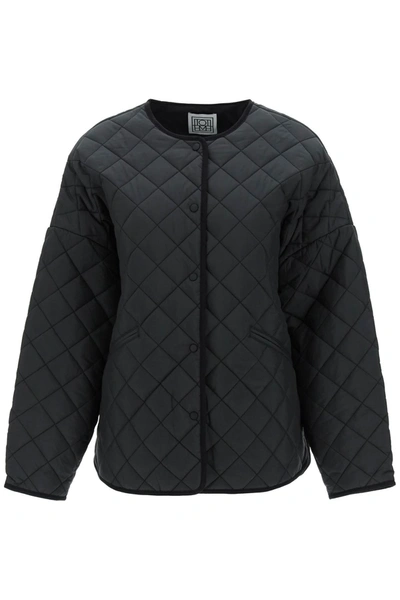 TOTÊME TOTEME QUILTED BOXY JACKET WOMEN