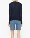Ralph Lauren Cable-knit Cotton Crewneck Sweater In Hunter Navy