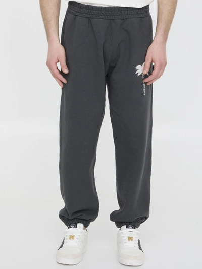 Palm Angels The Palm Joggers In Grey