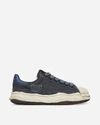 MIHARAYASUHIRO BLAKEY OG SOLE OVER-DYED CANVAS LOW SNEAKERS
