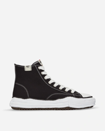 Miharayasuhiro Peterson Og Sole Canvas High Sneakers In Black