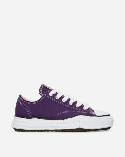 Miharayasuhiro Peterson Og Sole Canvas Low Trainers In Purple