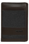 TUMI ALPHA MONEY CLIP CARD CASE