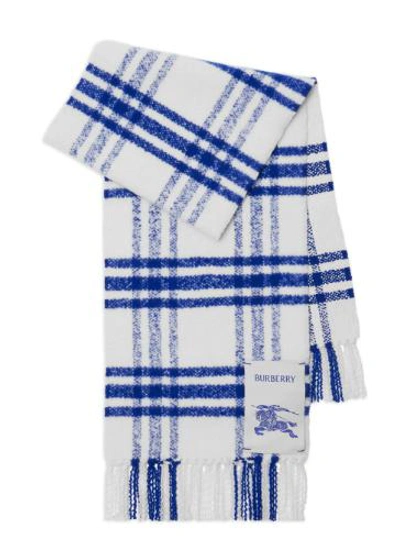 Burberry Luxurious Foulard Style Dress Accessory In Knight Hue For Women
