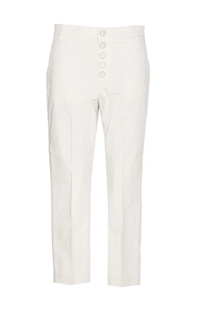 Dondup Trousers In White