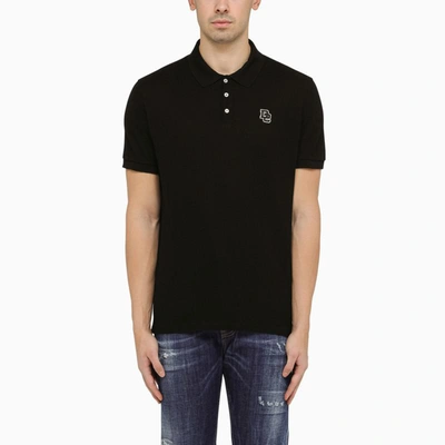 DSQUARED2 DSQUARED2 SHORT-SLEEVED POLO SHIRT WITH LOGO EMBROIDERY
