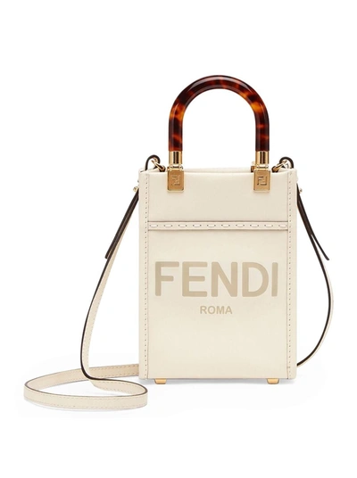 Fendi Shoulder Bags In White