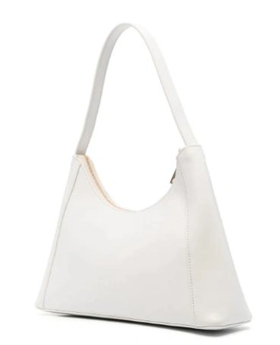 Furla Diamante Small Shoulder Bag In White