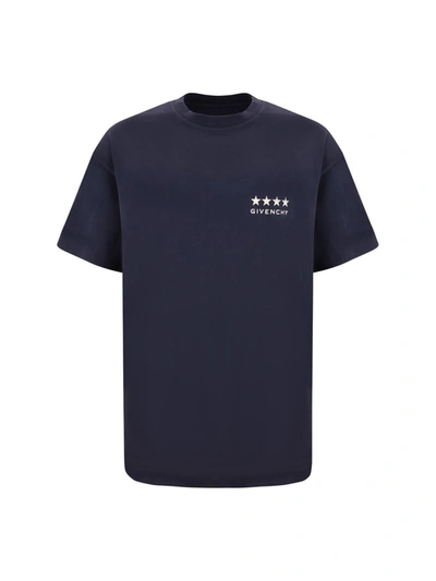 Givenchy T-shirts In Deep Blue