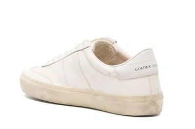 Golden Goose Soul Star Lace-up Sneakers In White/milk