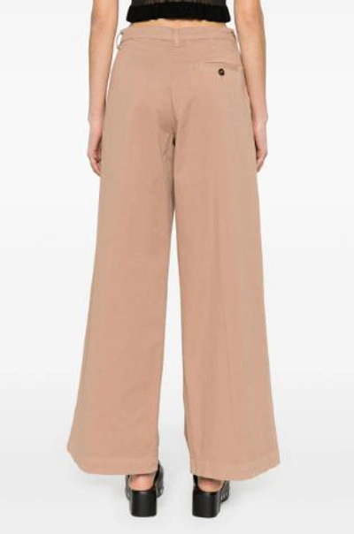 Pinko Trousers In Brown