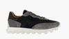 Tod's Suede-panel Ribbed Sneakers