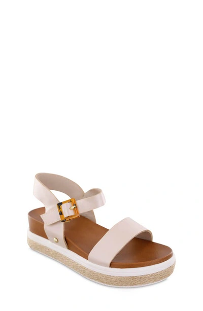 Mia Kids' Jenise Platform Sandal In Champagne