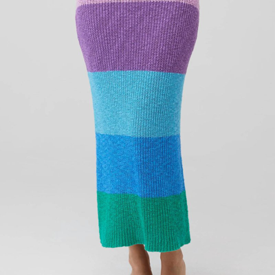 Show Me Your Mumu Pippa Sweater Skirt In Purple