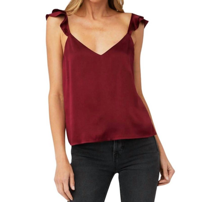 Cami Nyc Cara Cami In Currant In Red