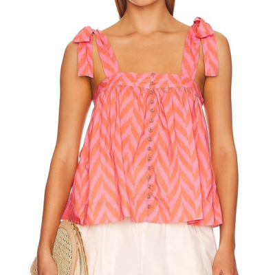 Ulla Johnson Iris Tank In Pink