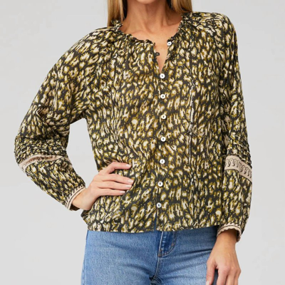 Cleobella Alicia Blouse In Gold