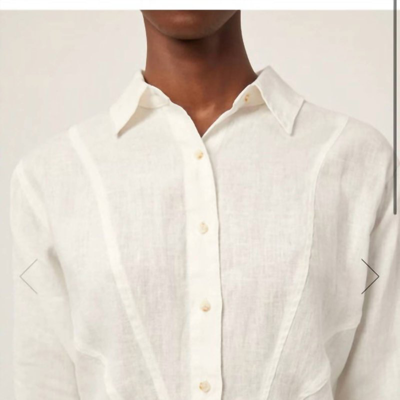 Dl1961 Aurette Linen Shirt In White