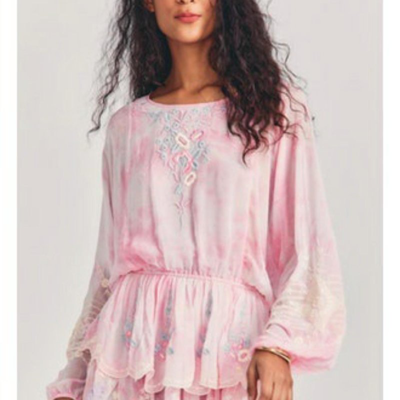 Loveshackfancy Bridgely Dress In Pink