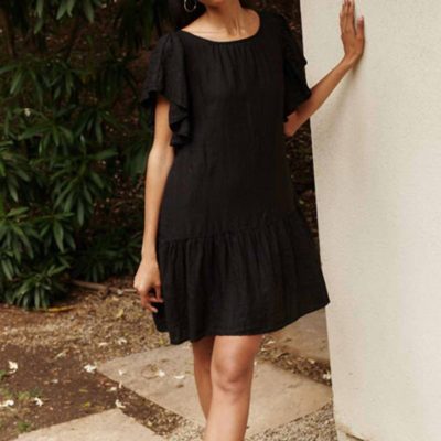 Velvet By Graham & Spencer Kassidy Dress In Black