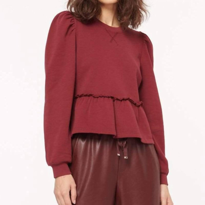 Cami Nyc Lyra Sweatshirt In Red