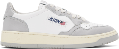 Autry Medalist Low Sneaker In Bianco