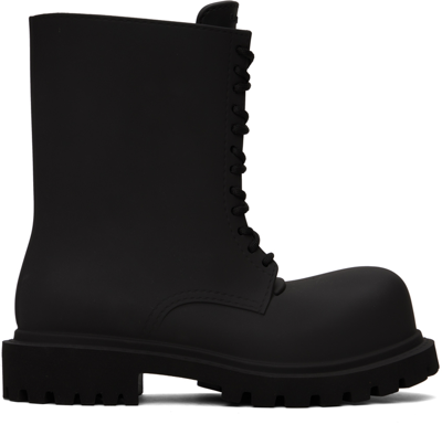 BALENCIAGA BLACK STEROID BOOTS