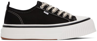 Ami Alexandre Mattiussi Black Ami 1980 Sneakers In Black/001