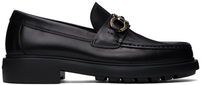 Ferragamo Lamont Leather Loafer In Black