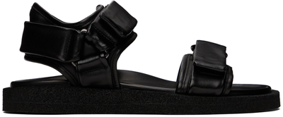 Officine Creative Black Inner 005 Sandals In Nero
