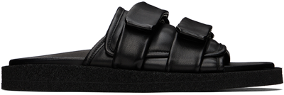 Officine Creative Black Inner 006 Sandals In Nero