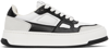 AMI ALEXANDRE MATTIUSSI BLACK & WHITE ARCADE SNEAKERS