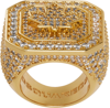 DSQUARED2 GOLD SIGNET RING